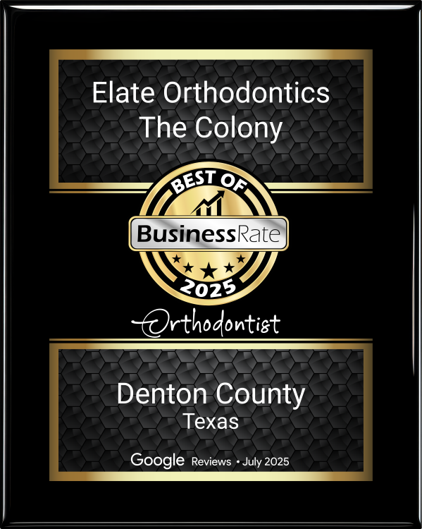 Elate Orthodontics – The Colony Named 2025 Best Orthodontic Practice in Denton County